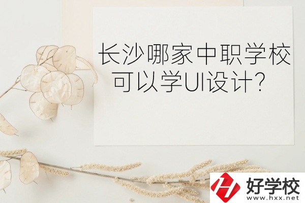 長沙哪家中職學校可以學UI設計？