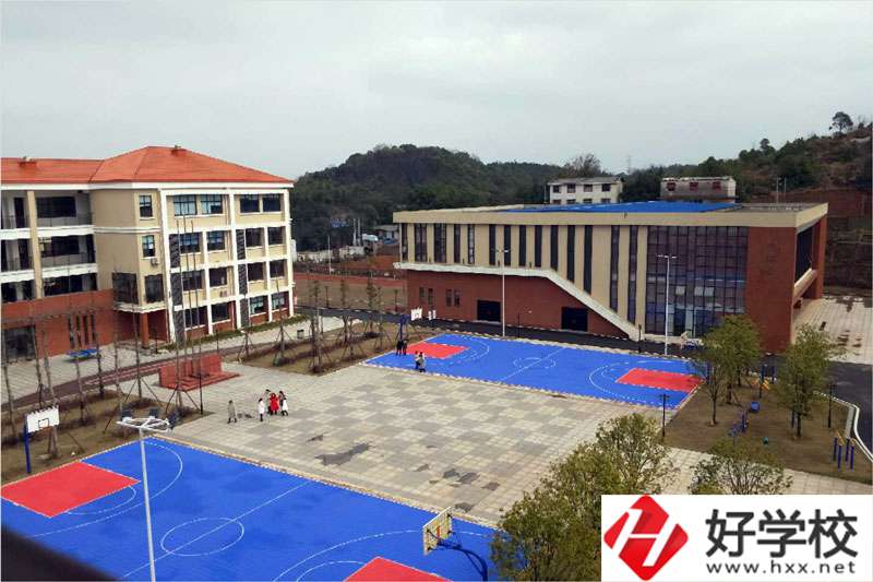 株洲市特殊教育學(xué)?；@球場(chǎng)
